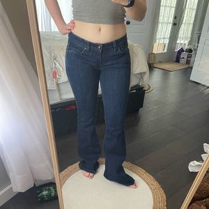 Rich & Skinny Dark Rinse Flare Jeans